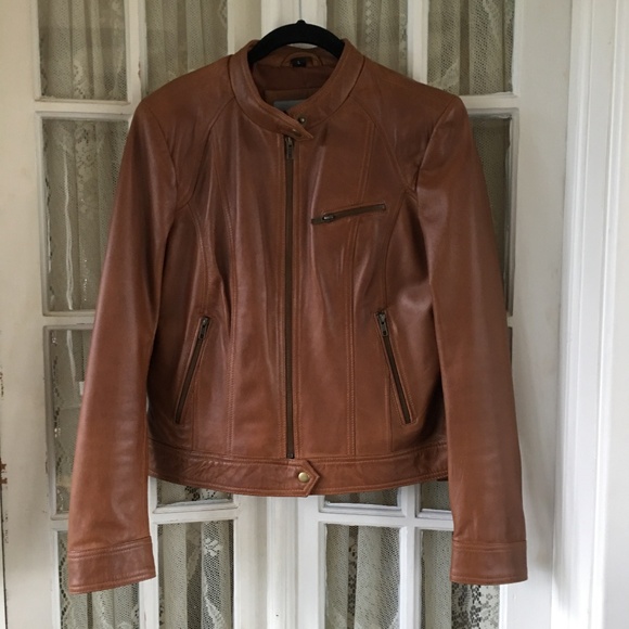 HP: Whet Blu Ladies Leather Jacket - Size L - Picture 1 of 4